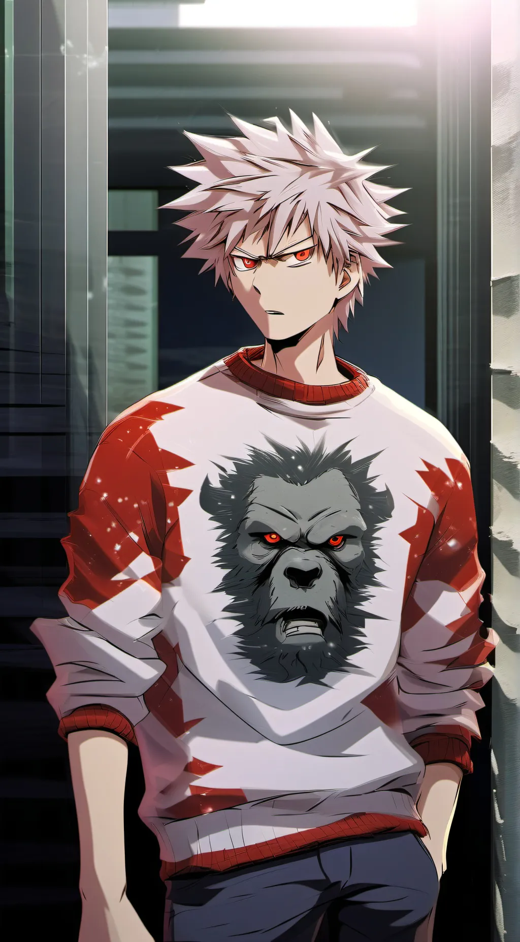 ai character:  akugo background