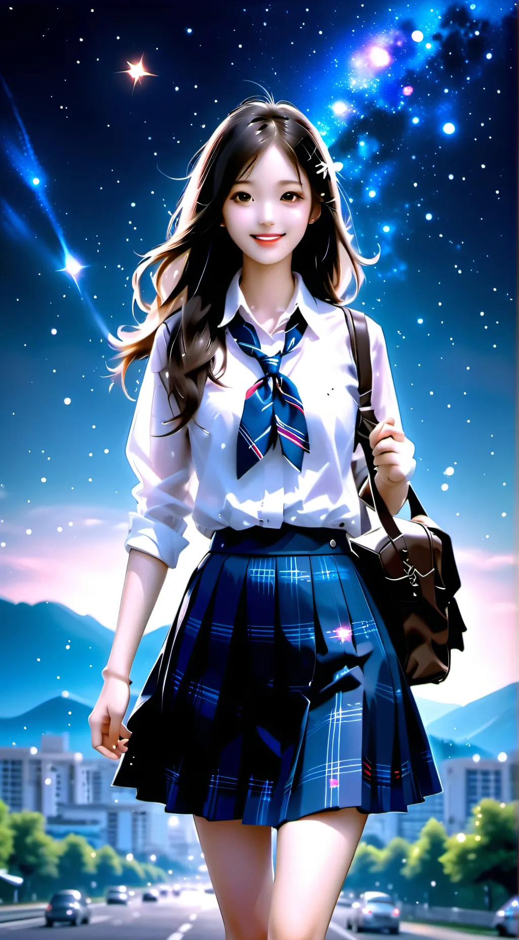 ai character: Lily background