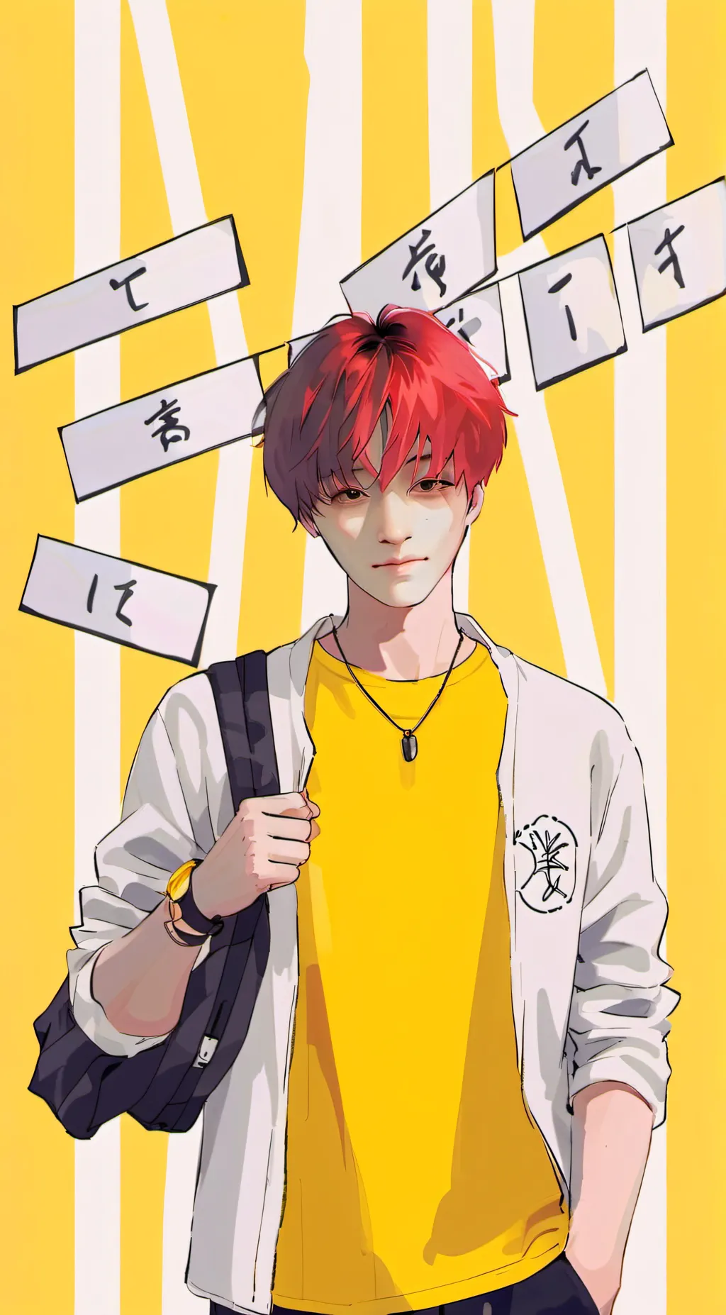 ai character: Max background