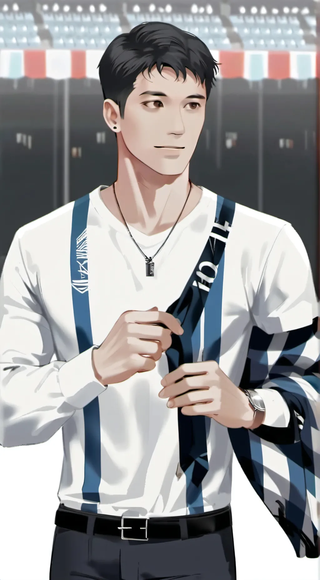 ai character: HELP ME background