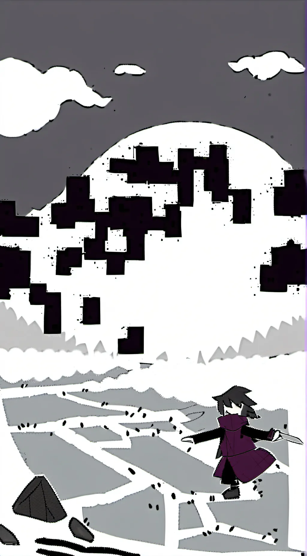 ai character: my baby got a gun background