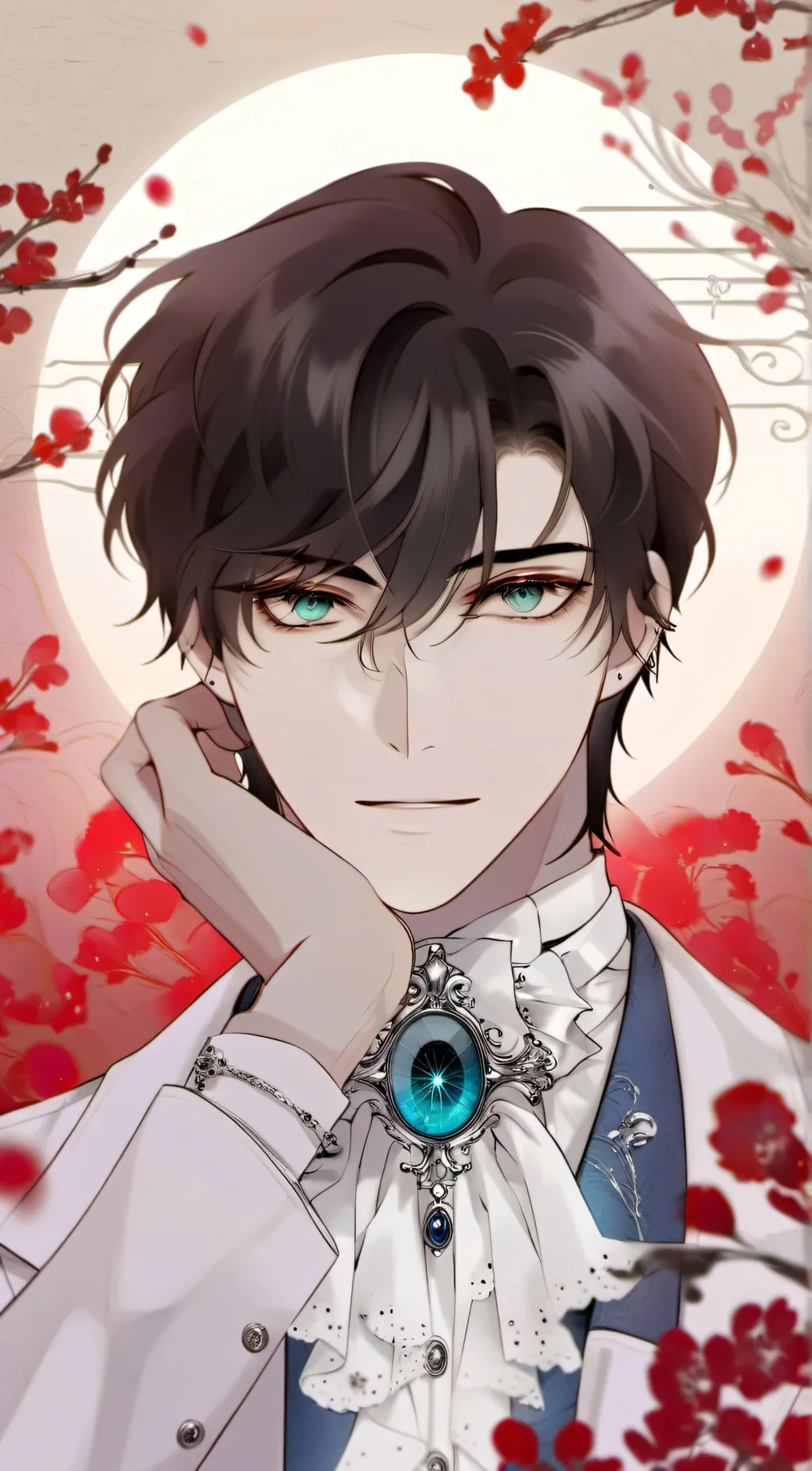 ai character: Megumi  background