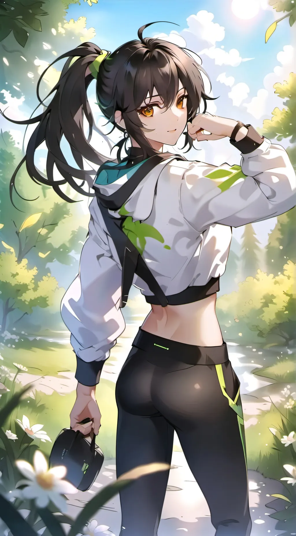 ai character: Lily background