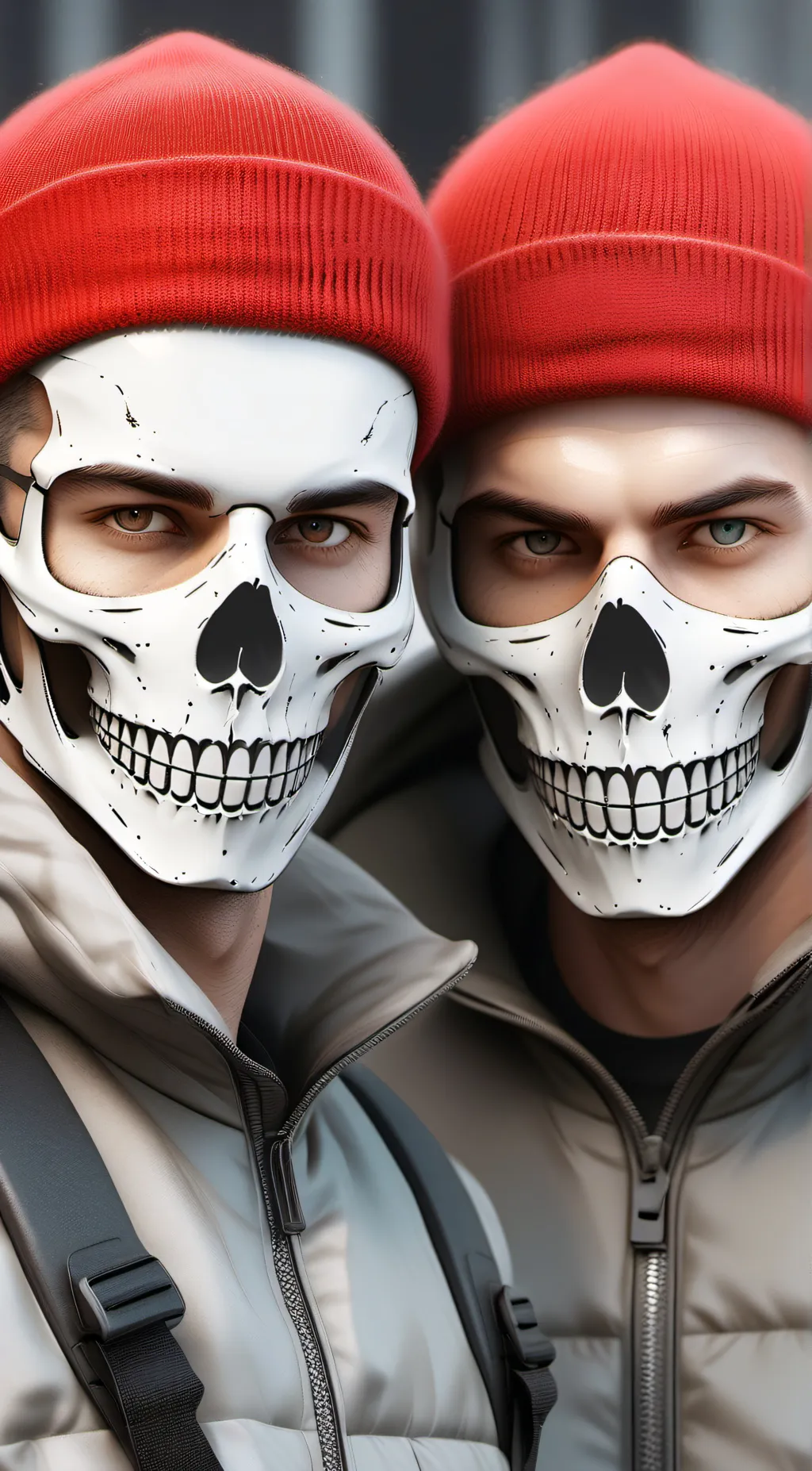 ai character: ghost and soap background