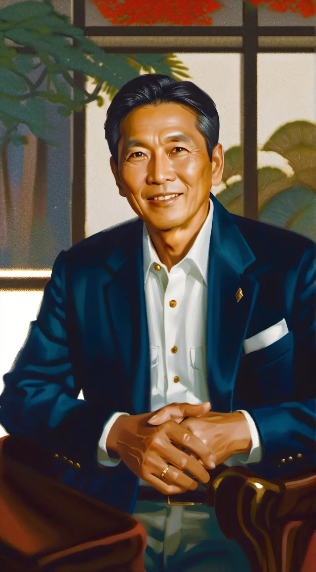 ai character: Ferdinand Marcos background