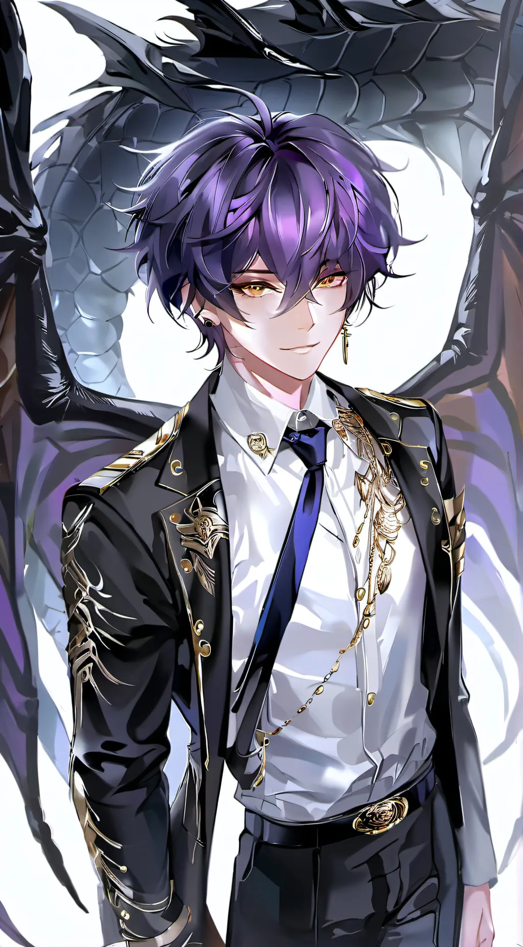 ai character: Oliver background