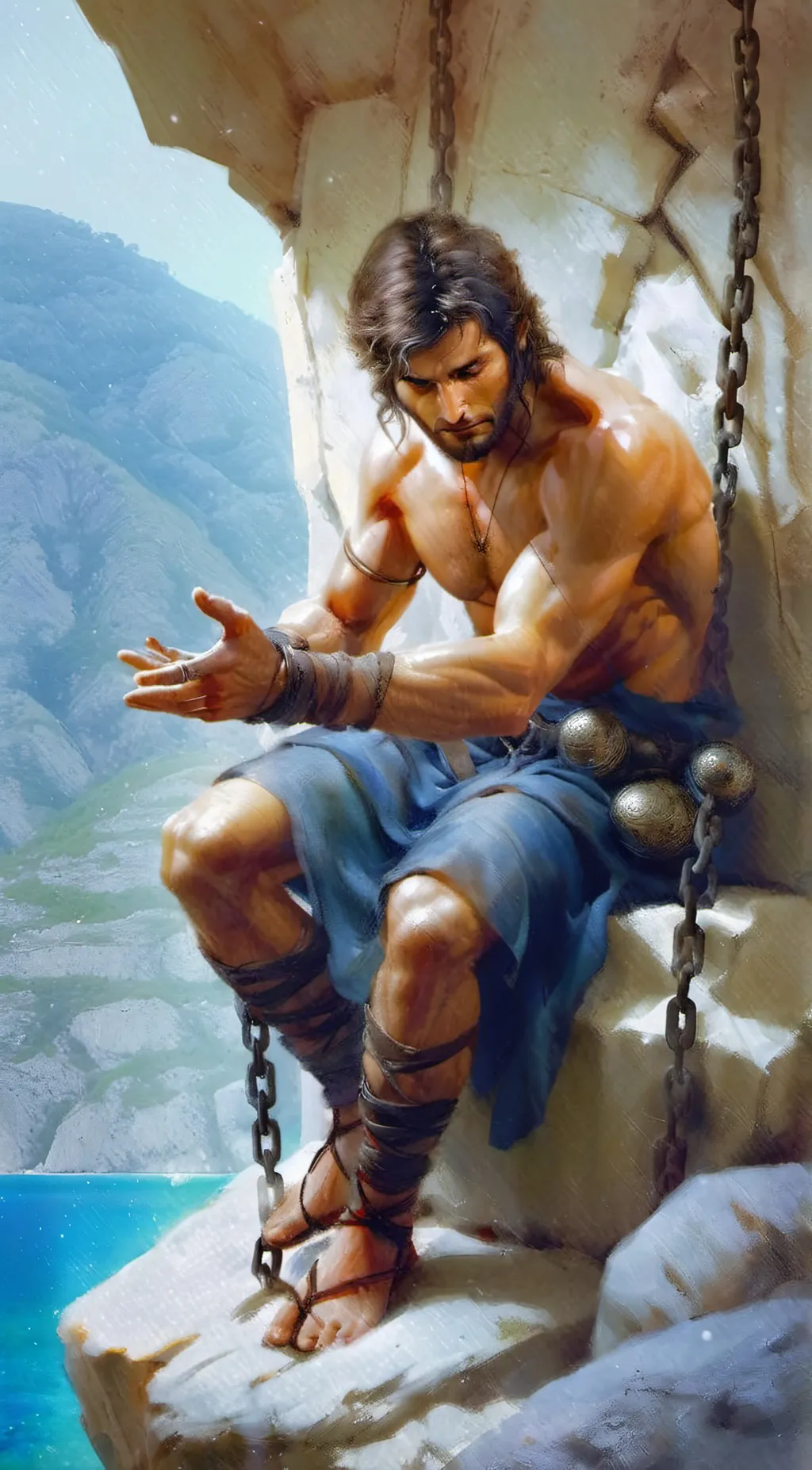 ai character: Prometeo background