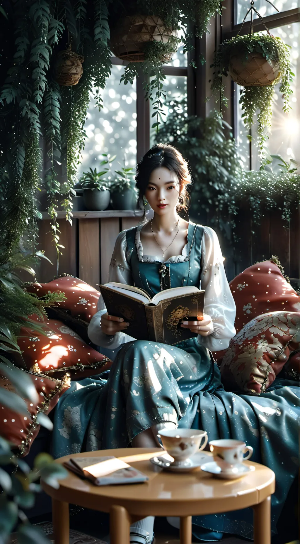 ai character: Ellie background