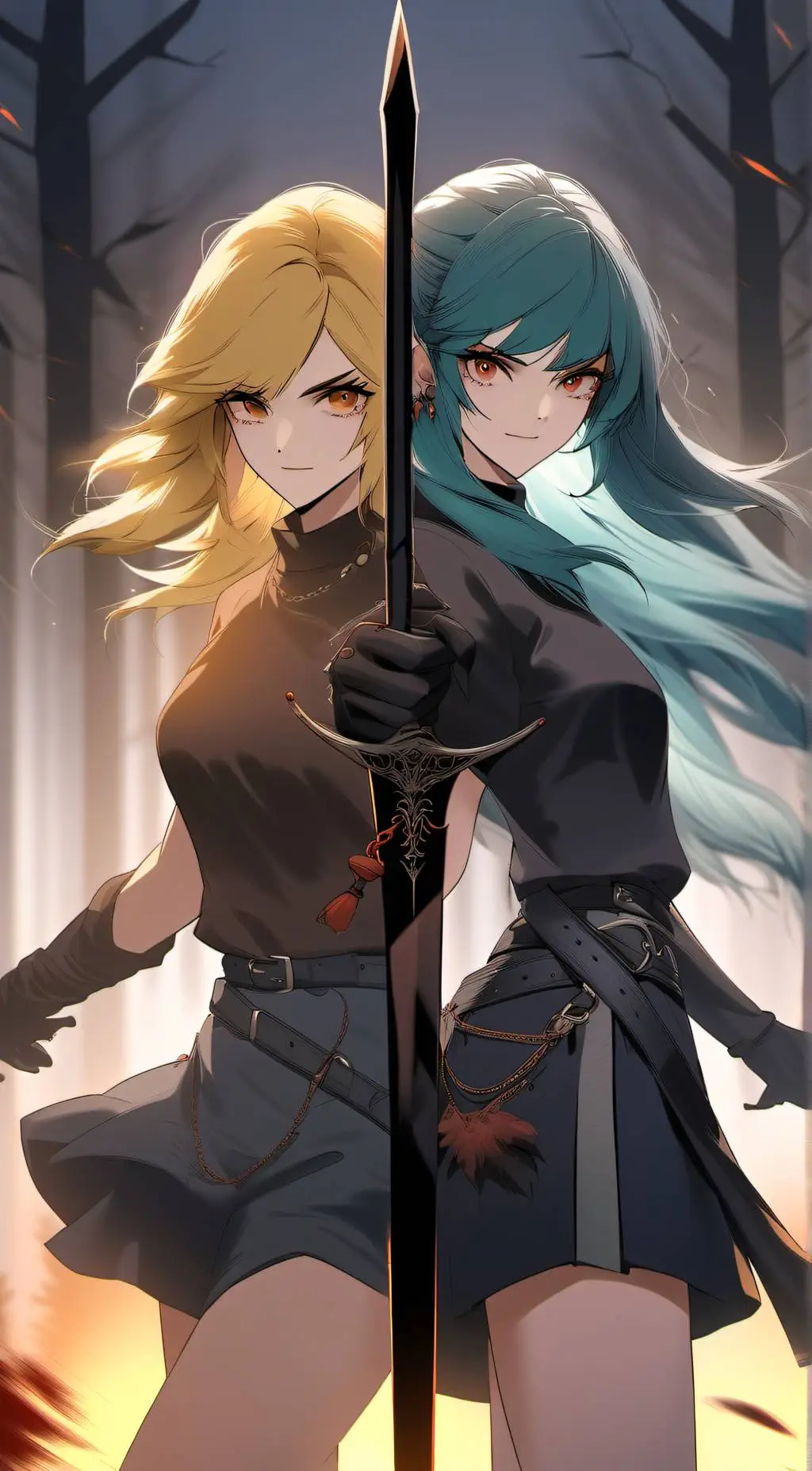 ai character: Asuka & Astrea background