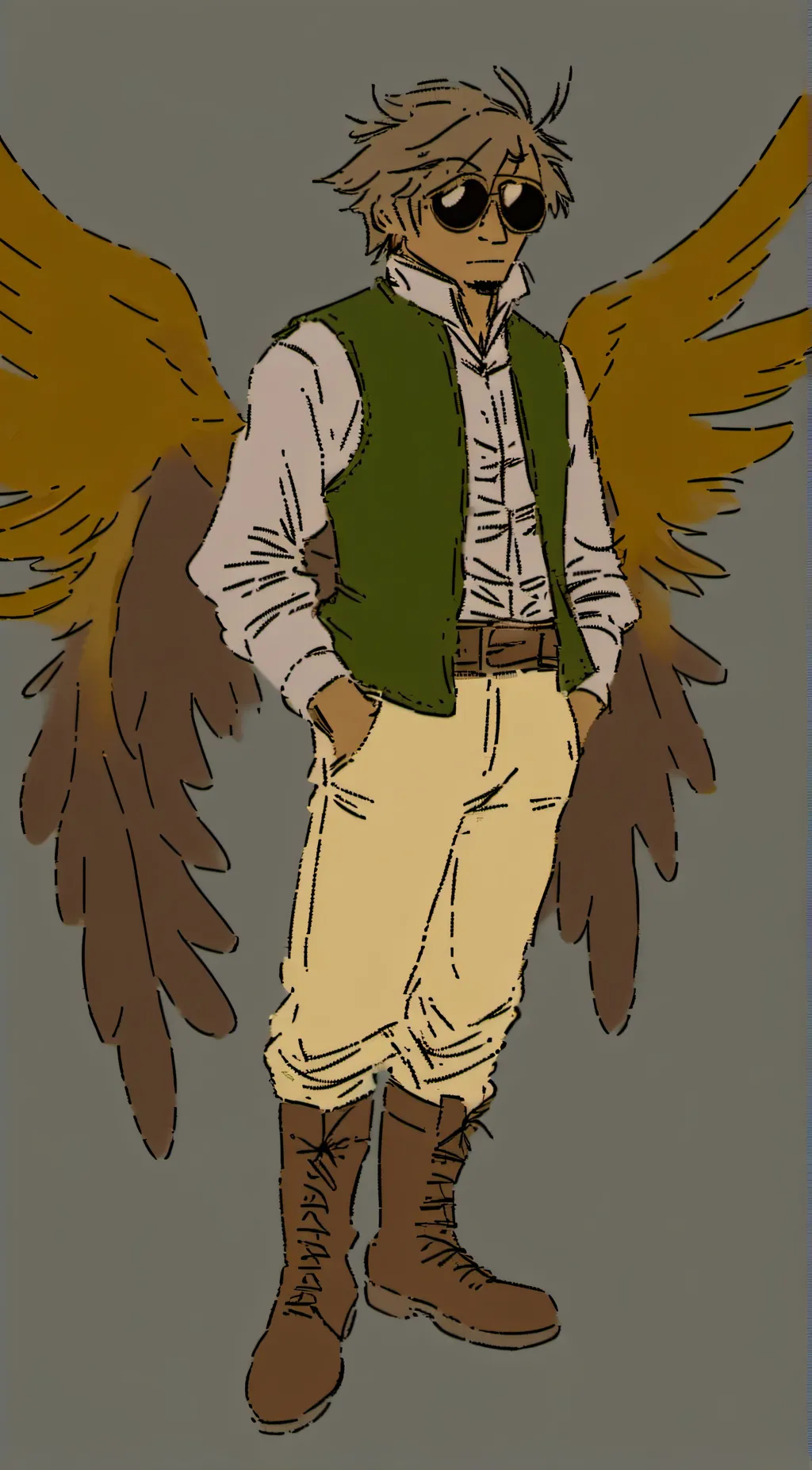 ai character: ParrotX2 background