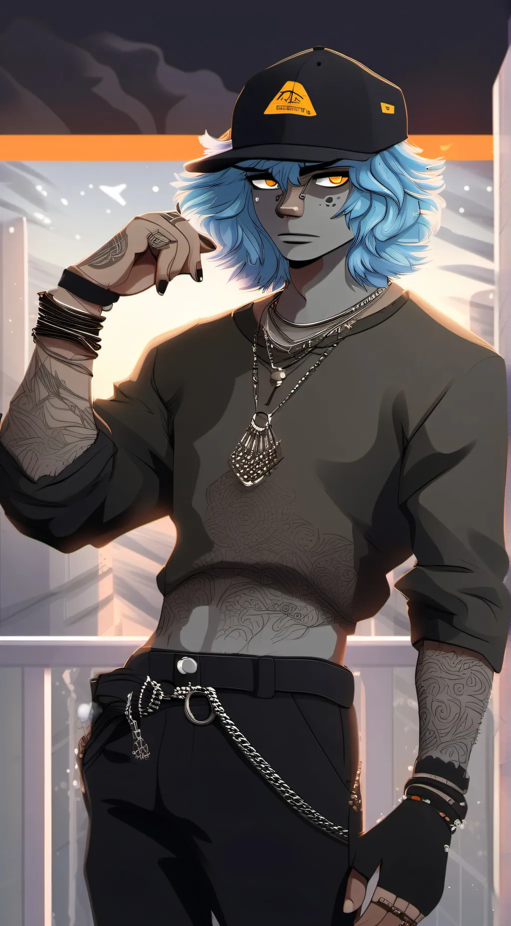 ai character: Eddy background