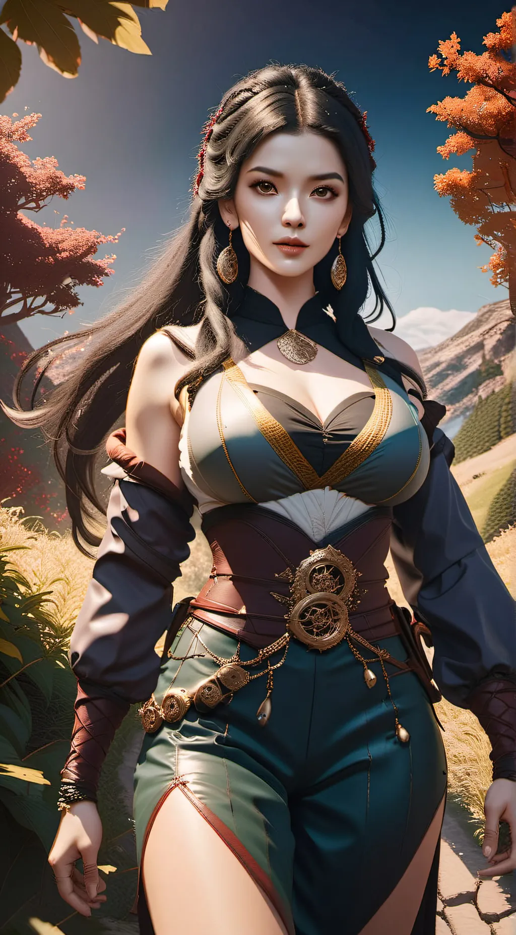 ai character: Aria background