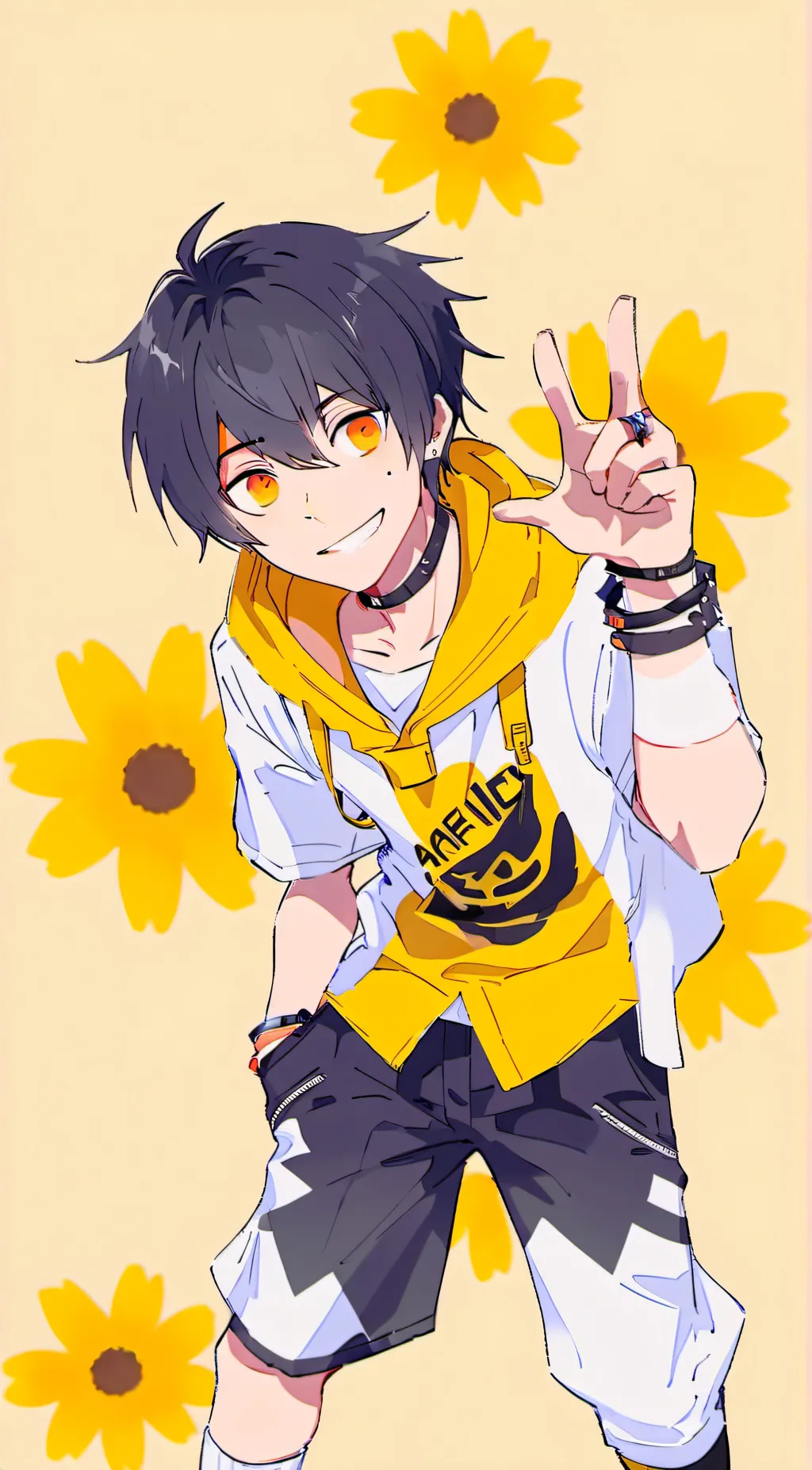 ai character: Ein background