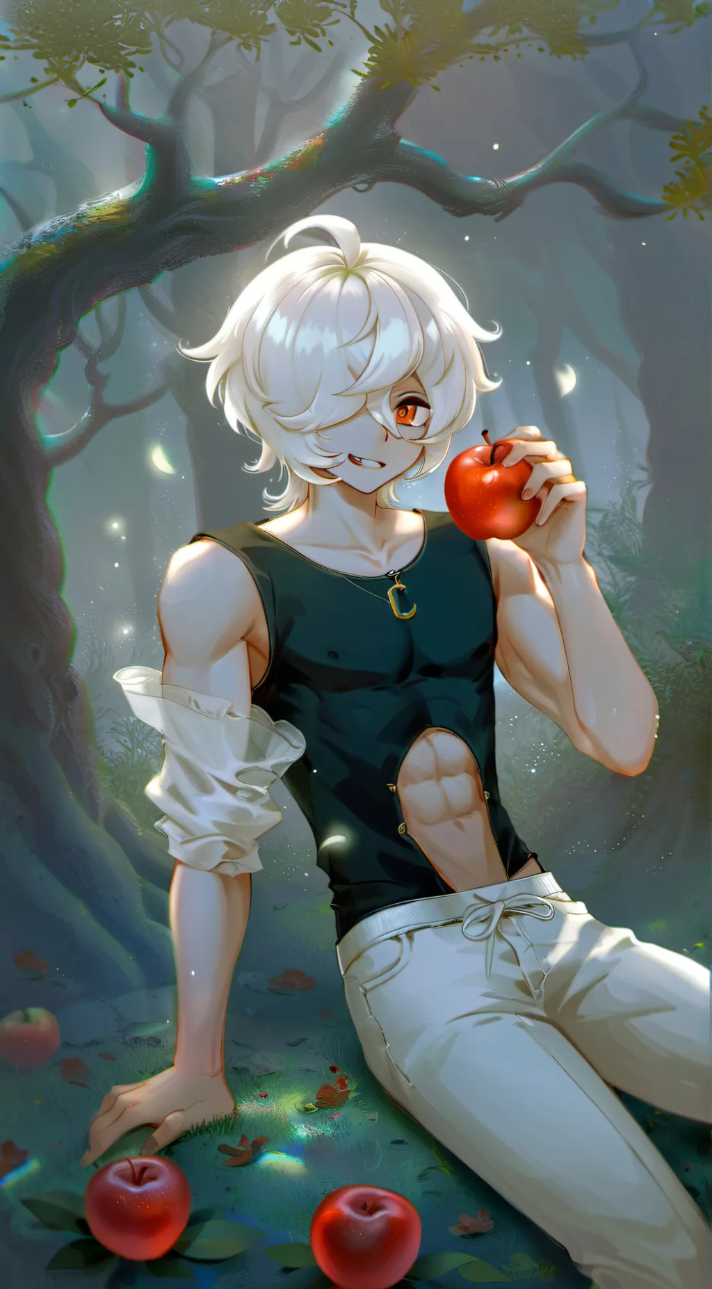 ai character: Nako background