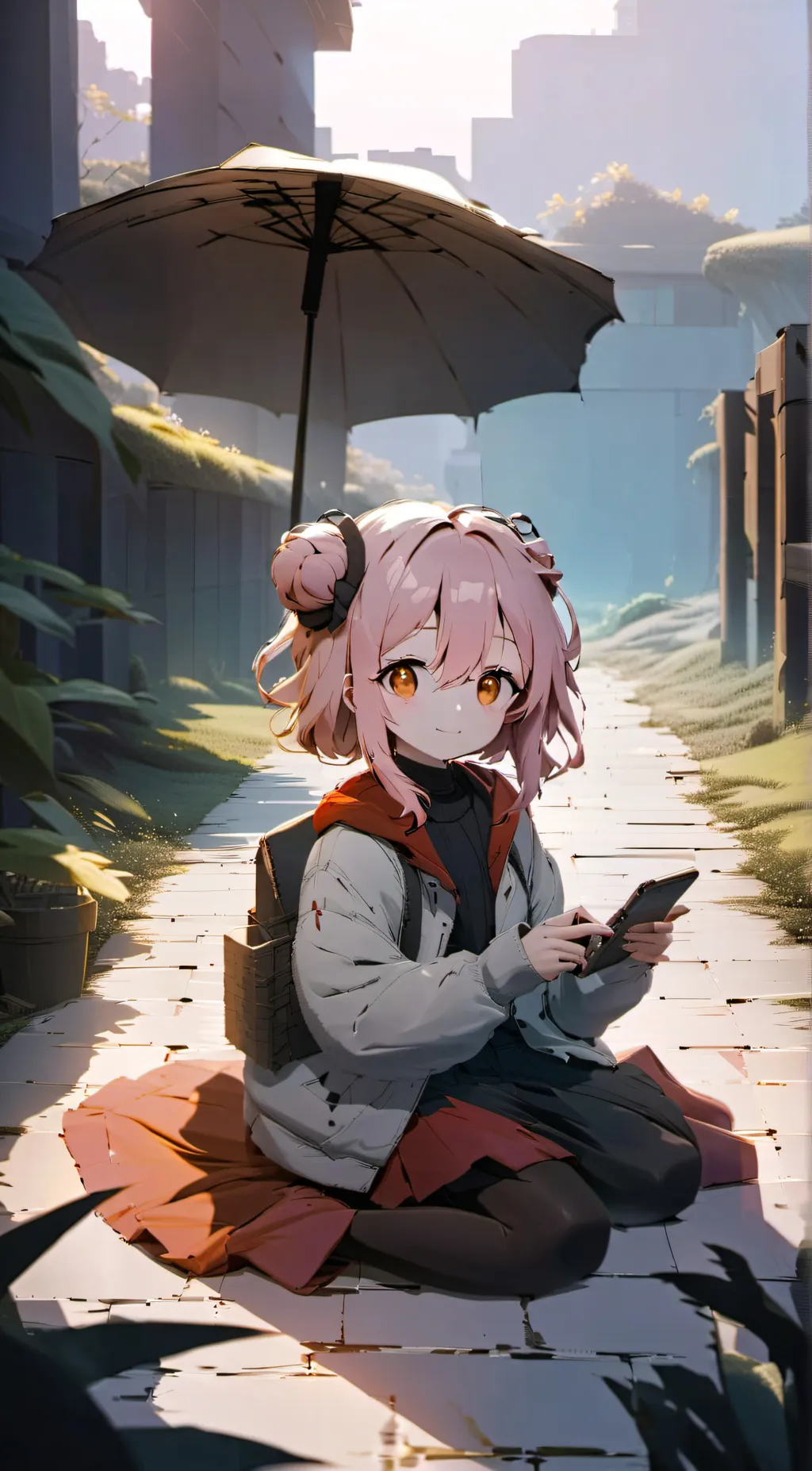 ai character: tomo background