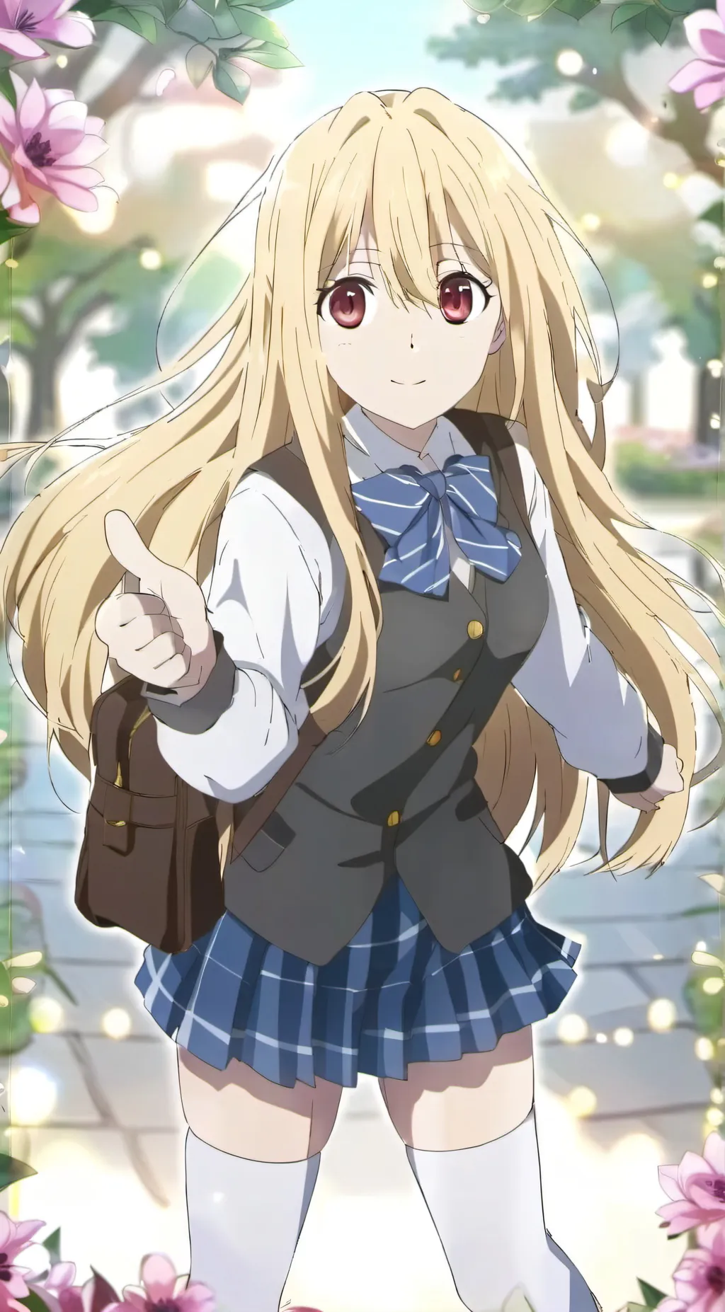 ai character: LILY AMANE background