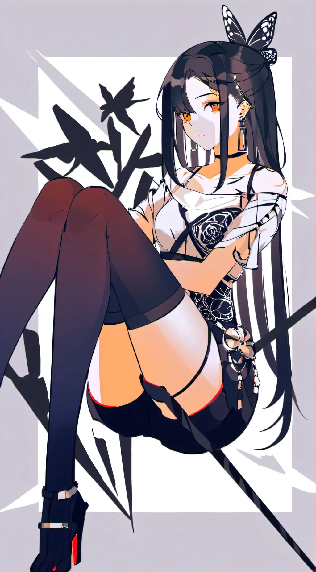 ai character: Aqua background