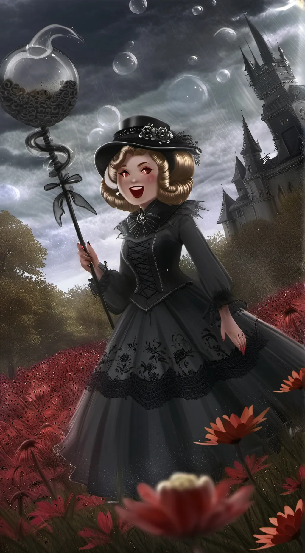 ai character: poo background