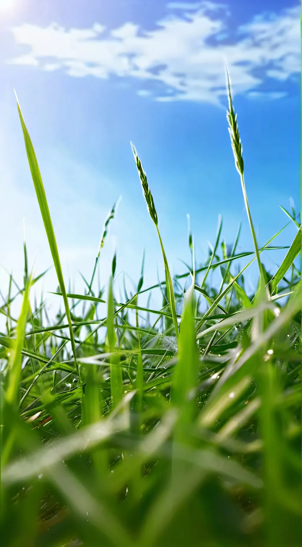 ai character: Grass💀 background