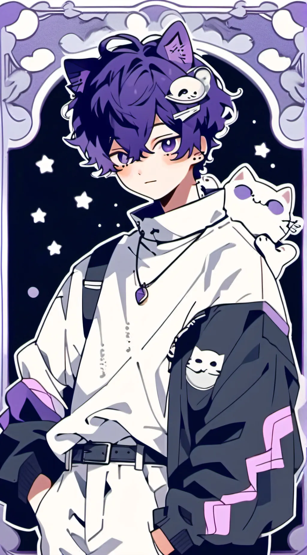 ai character: Catnap  background