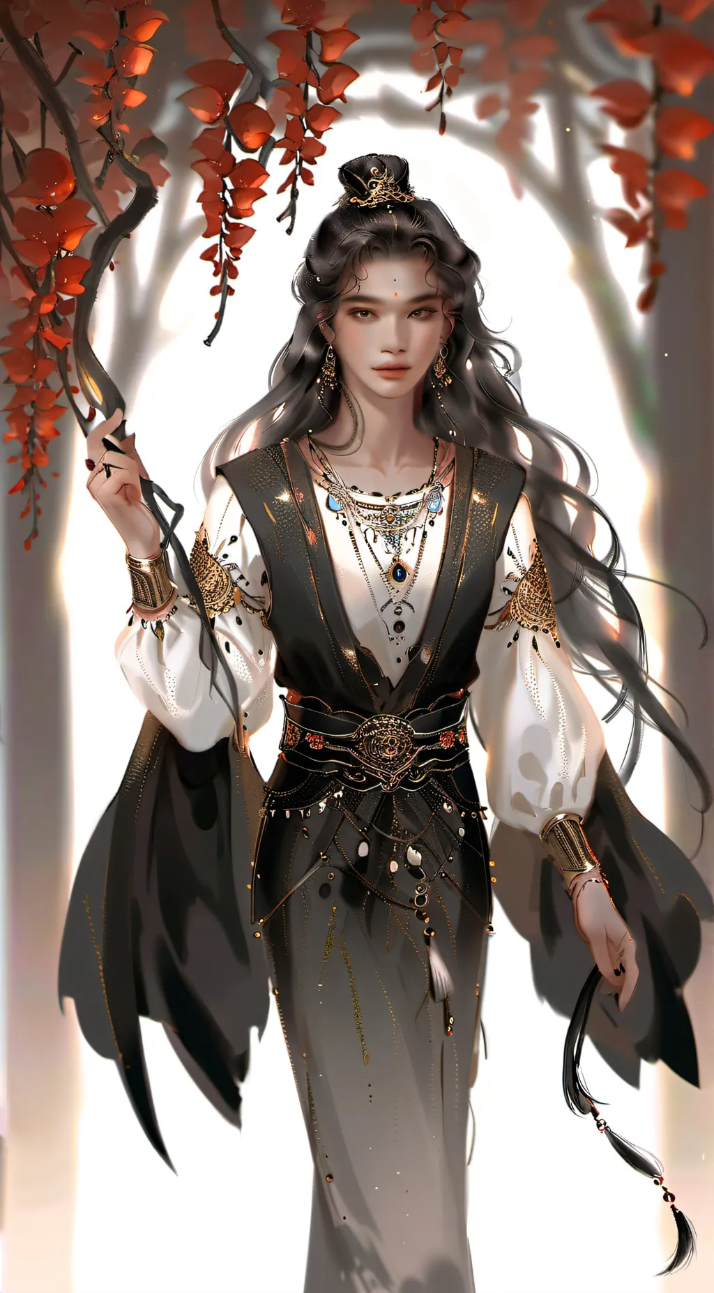 ai character: Akari background