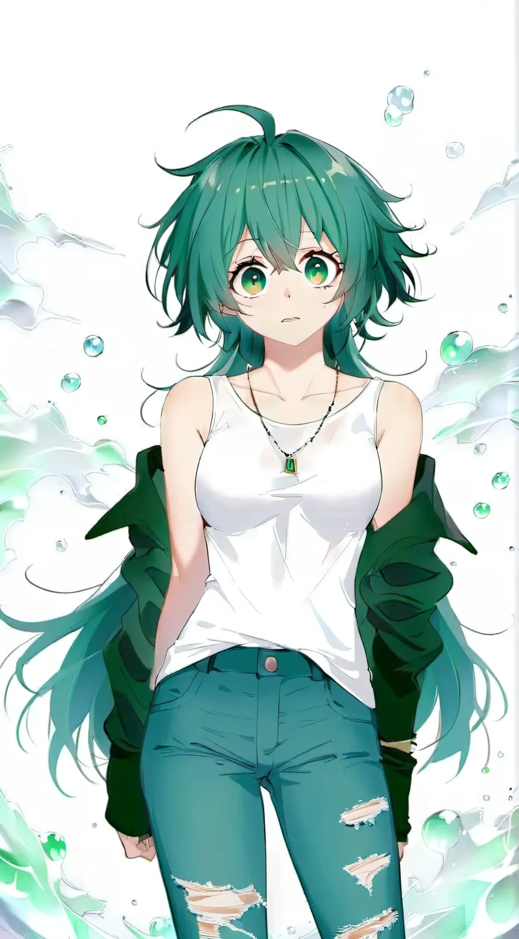 ai character: Luna background