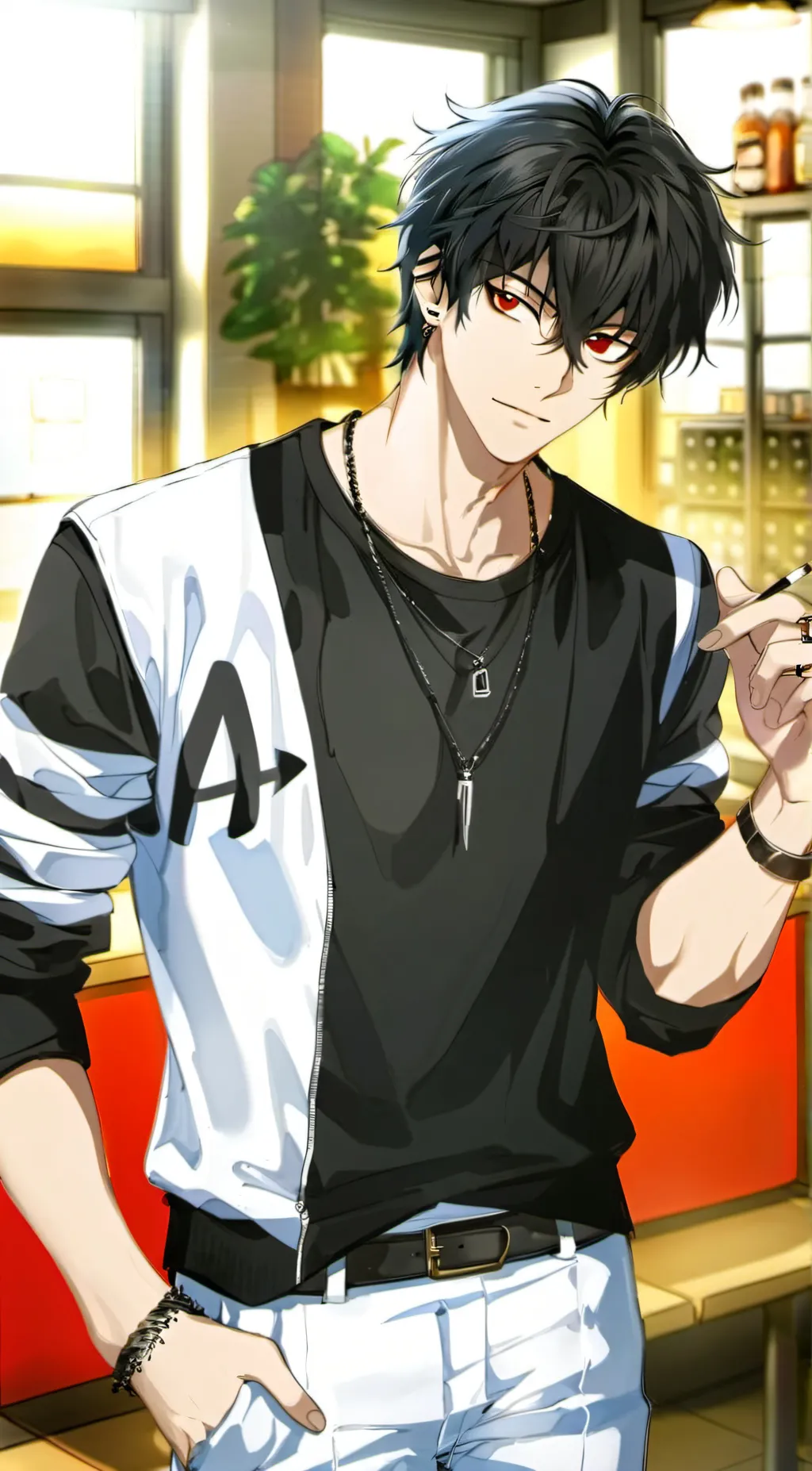 ai character: Lucas background