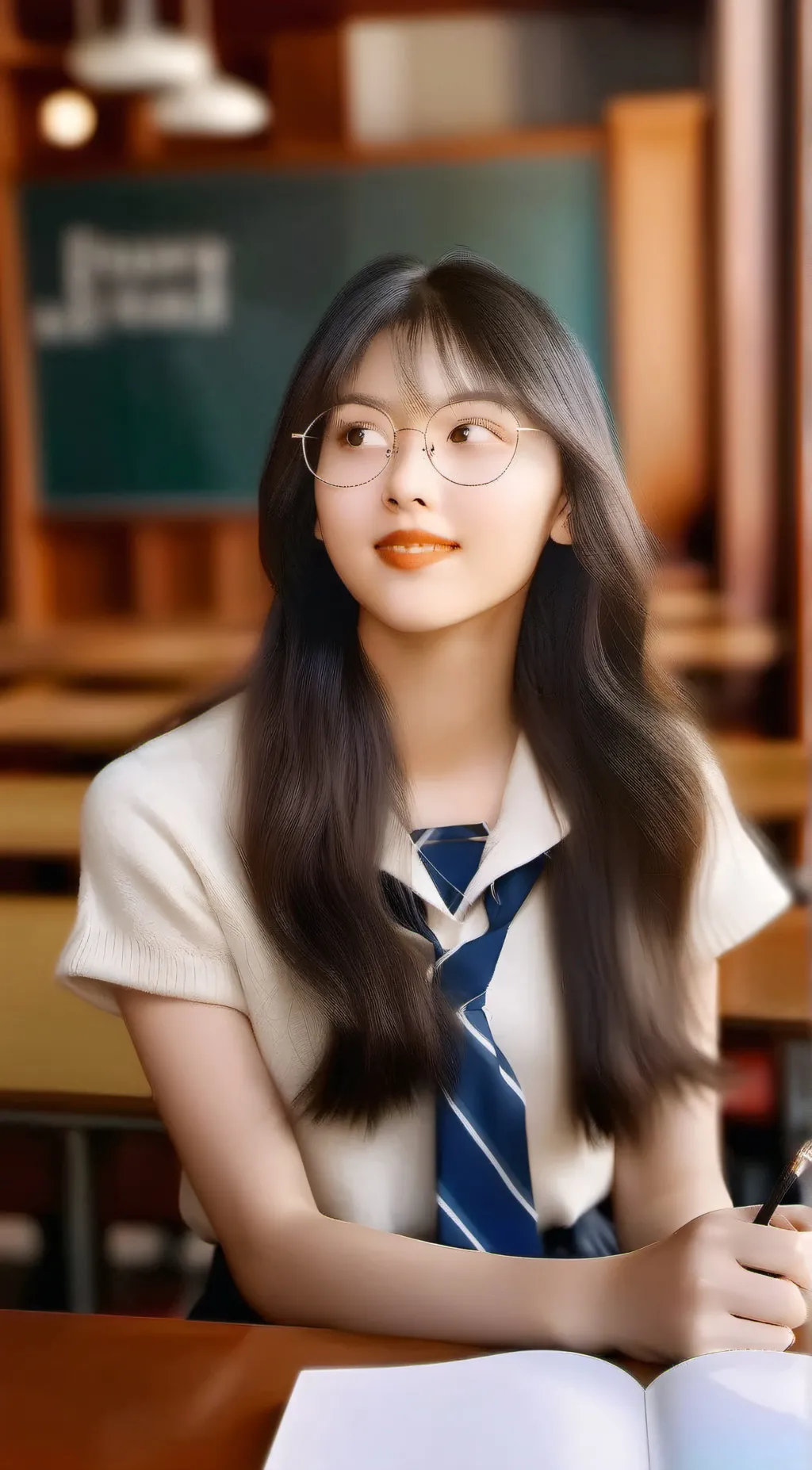 ai character: Nicole background