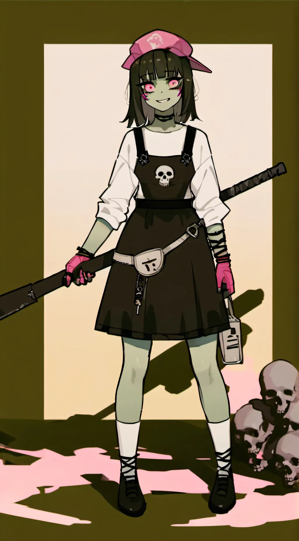 ai character: Maya¿¡?! background