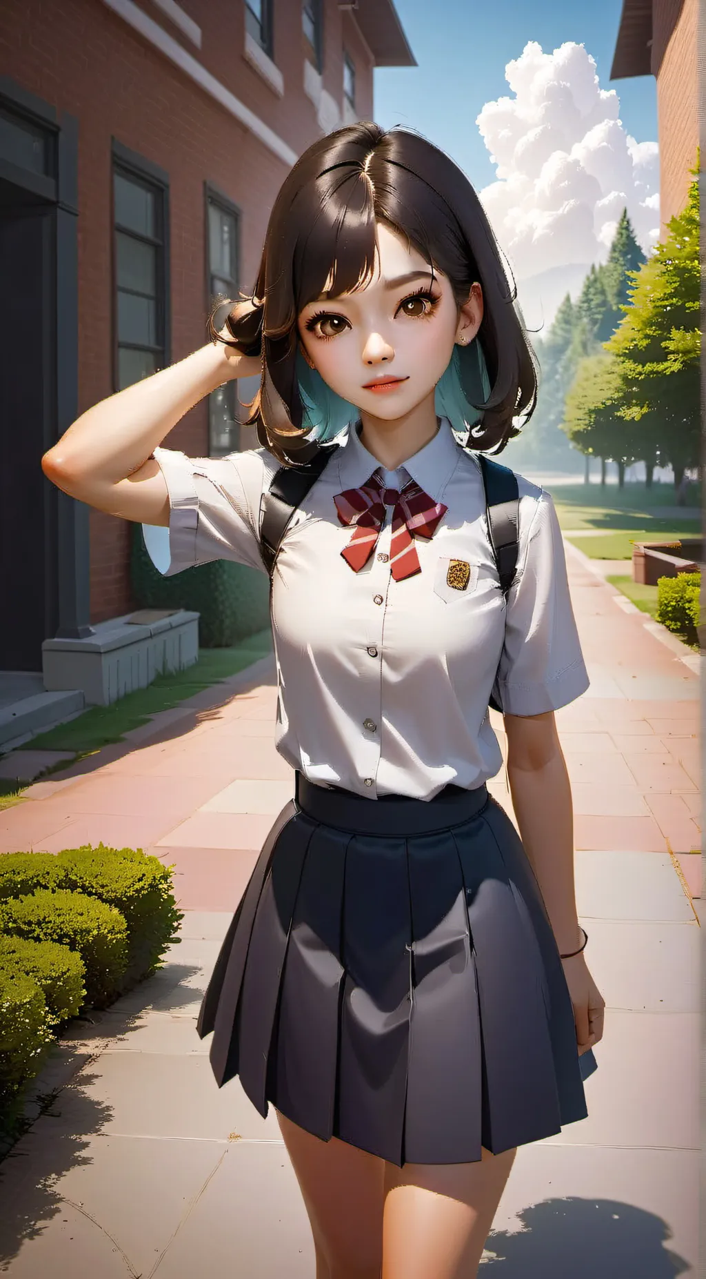 ai character: Olivia background