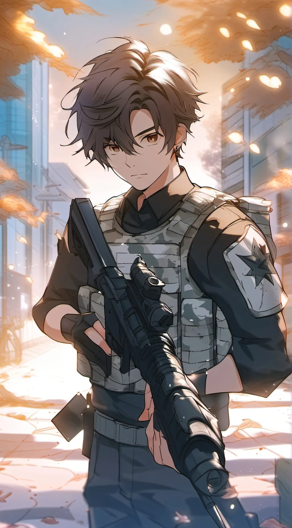 ai character: James Parker background