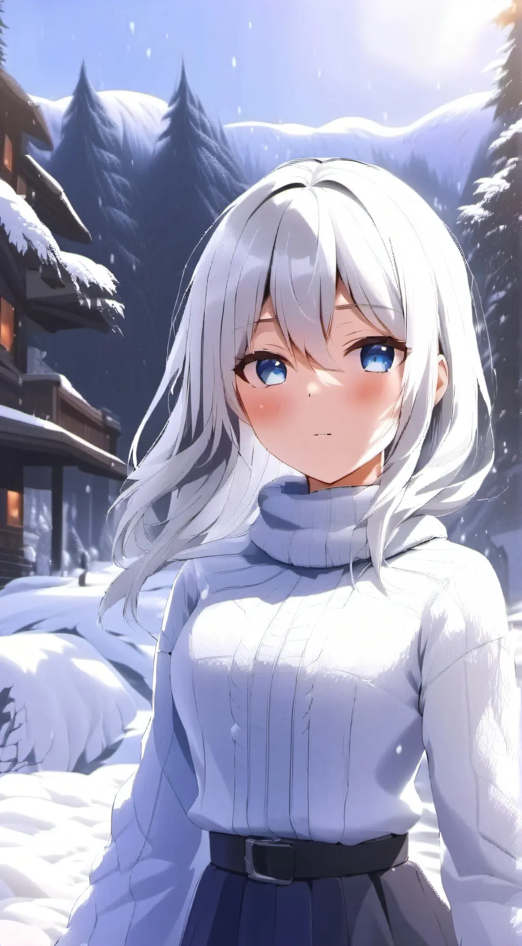 ai character: Charlotte  background