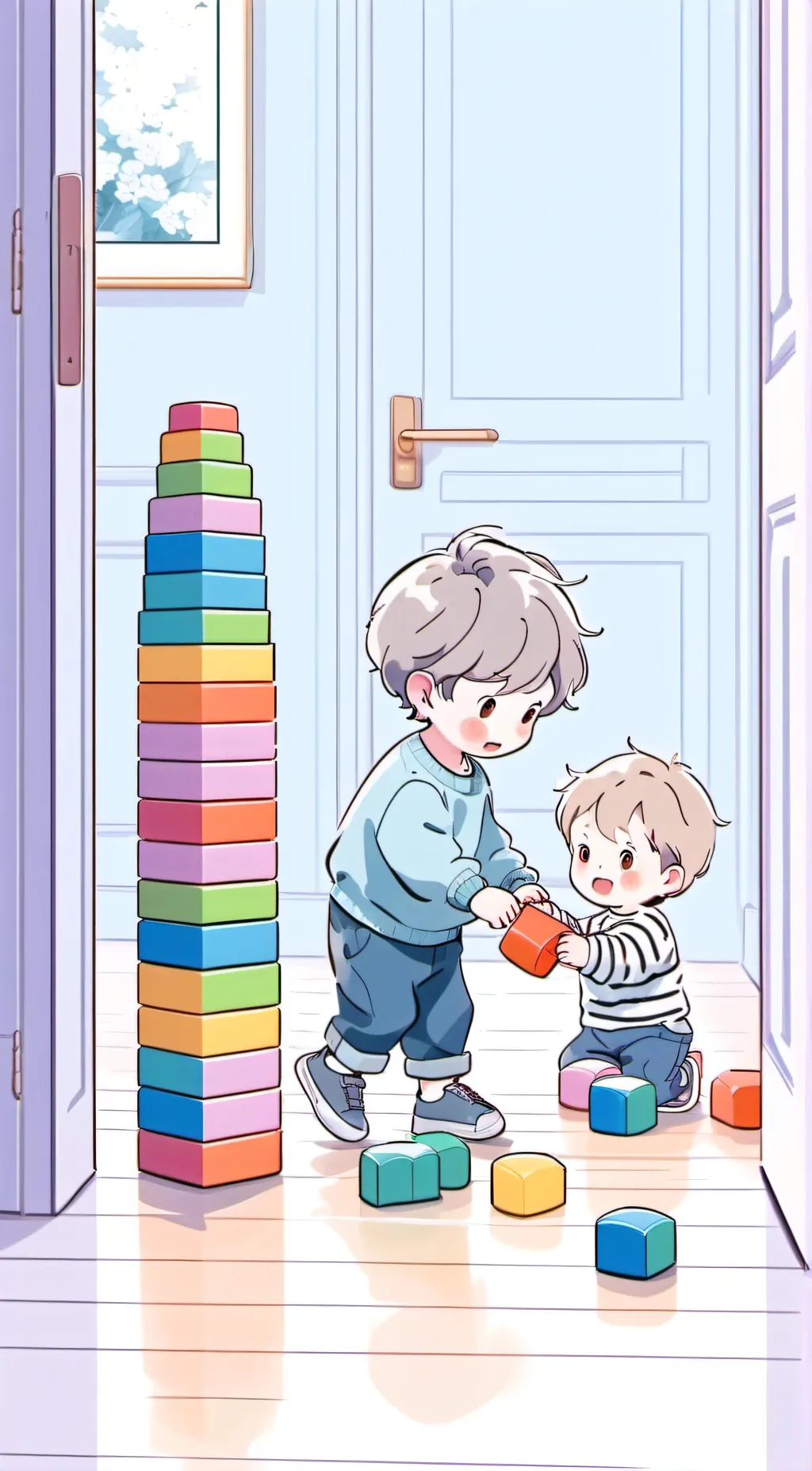 ai character: Holiday  background