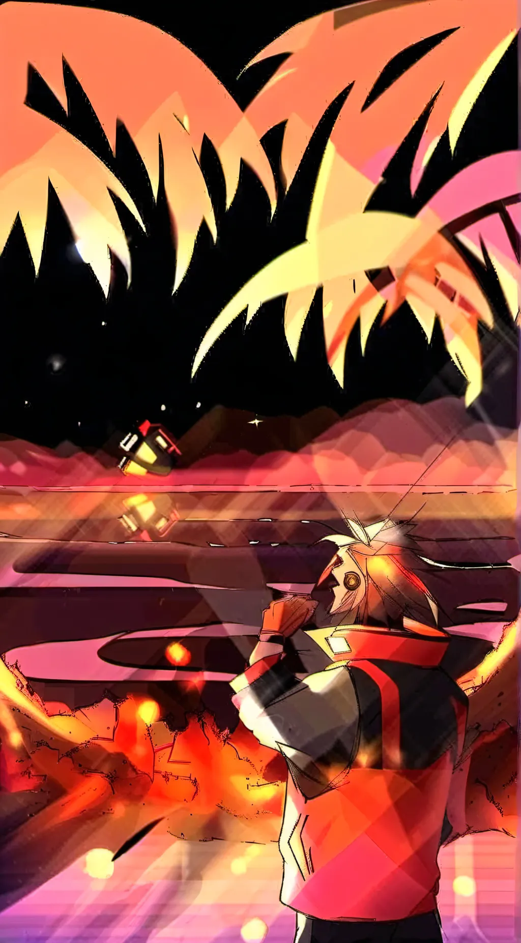 ai character: striker background