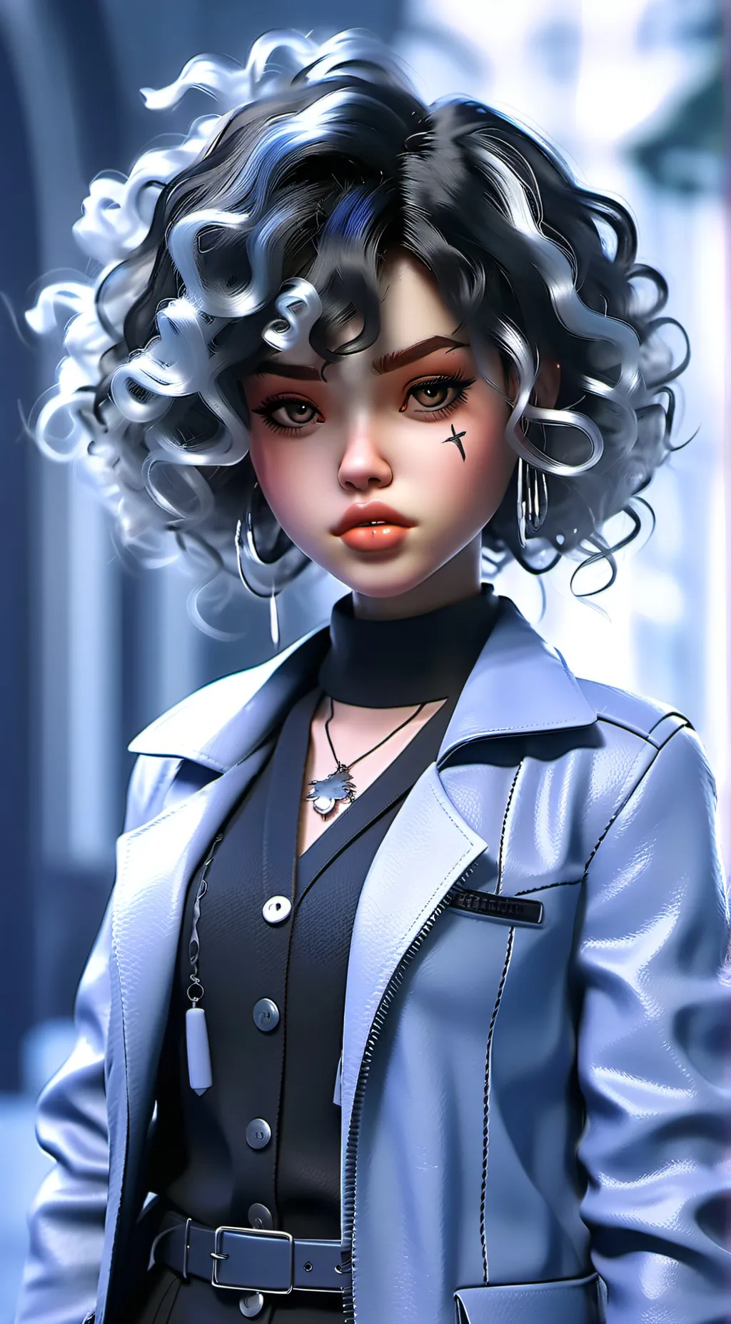 ai character: sann background