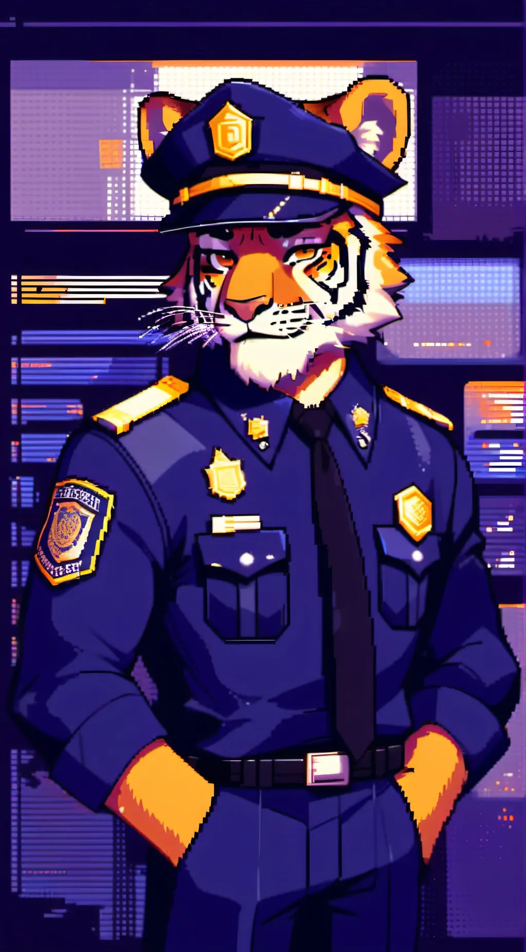 ai character: Officer, Jackson background
