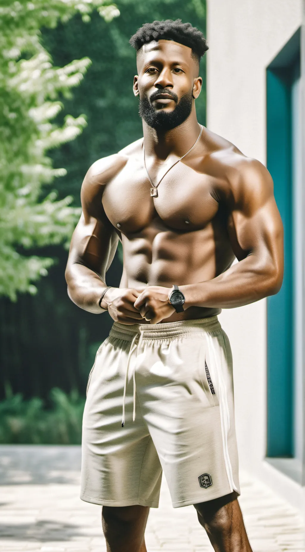 ai character: Daddy~ background