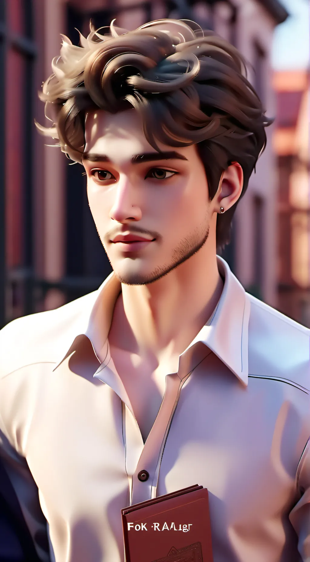 ai character: Levi background