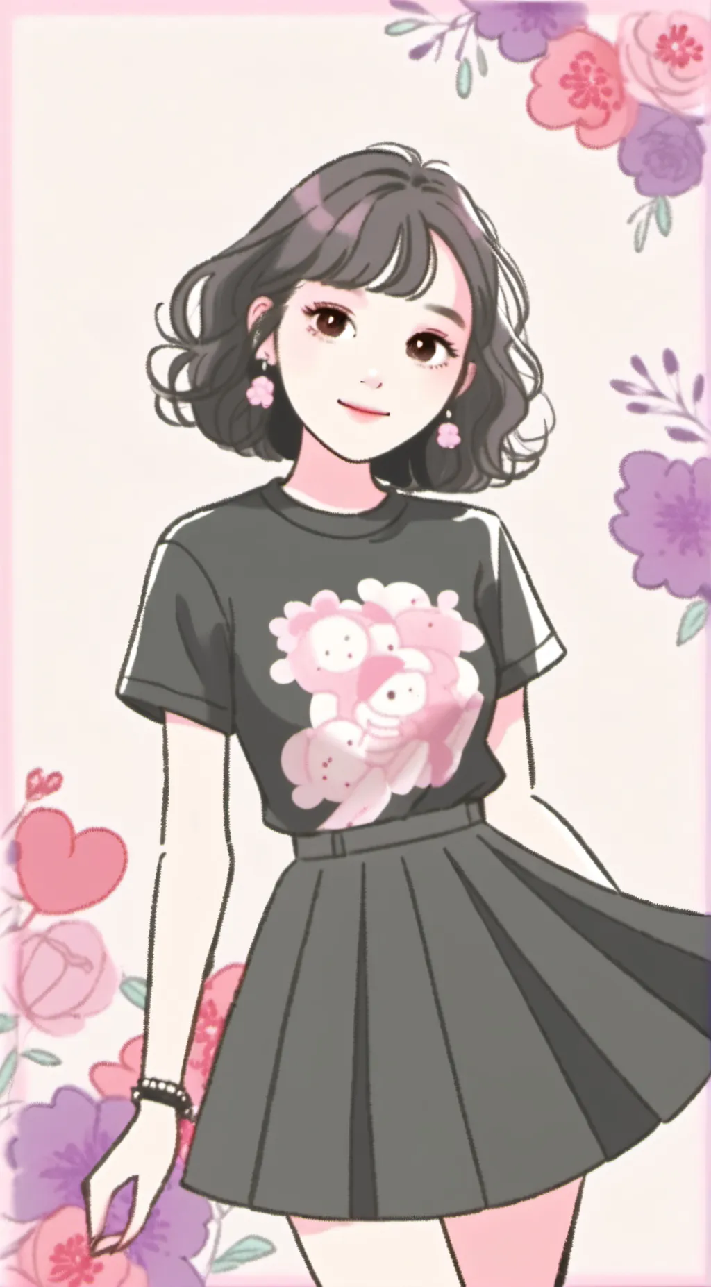 ai character: Lilly background