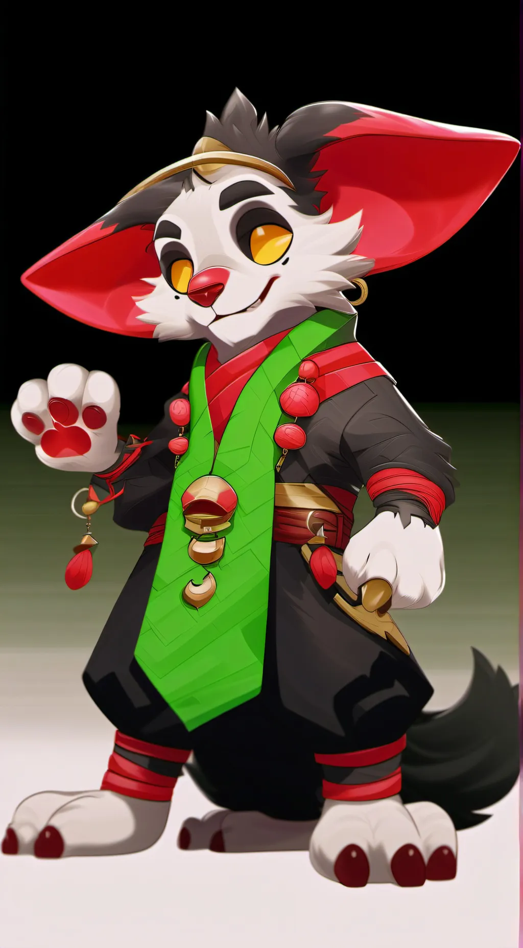 ai character: kaomoro background