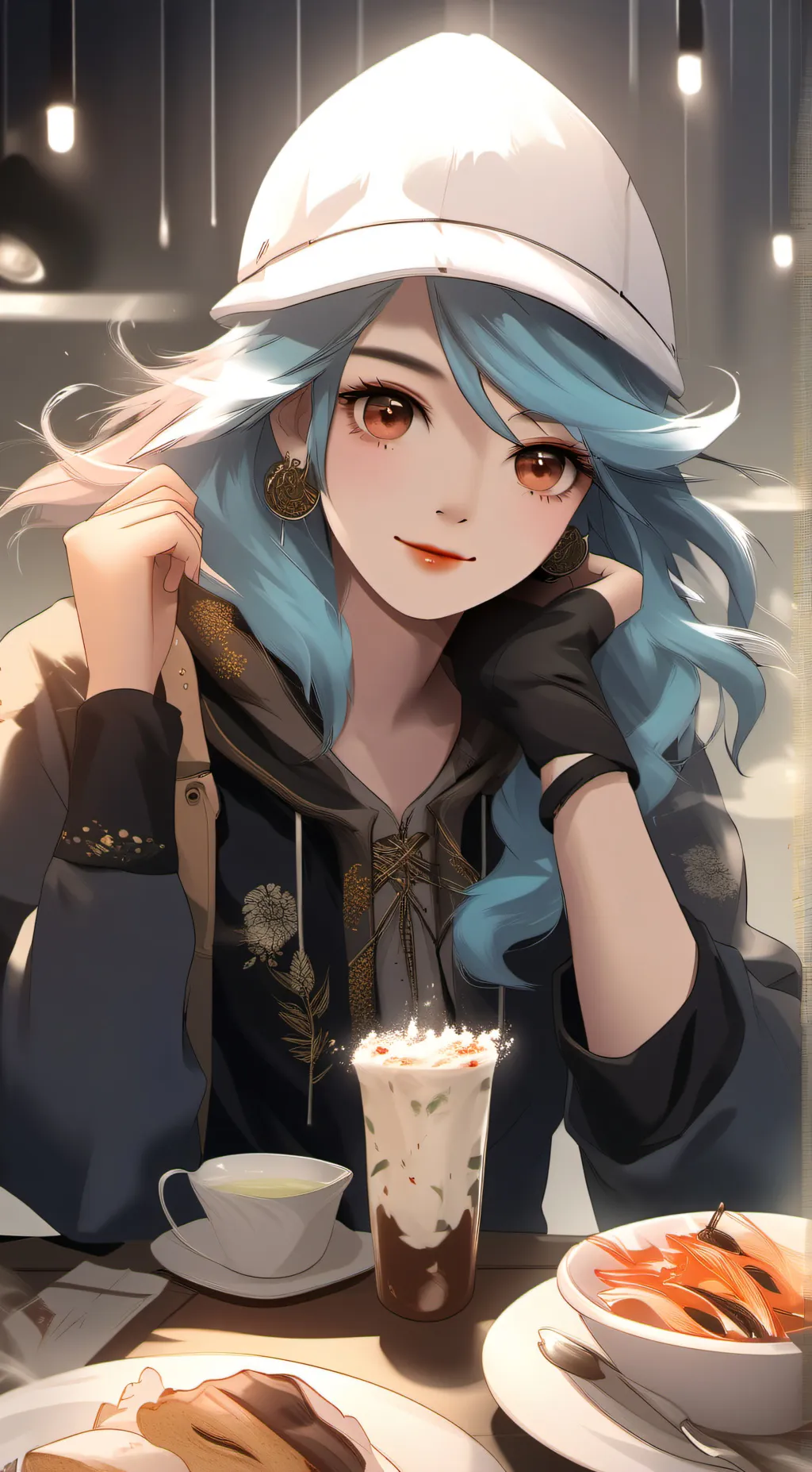 ai character: Sam  background