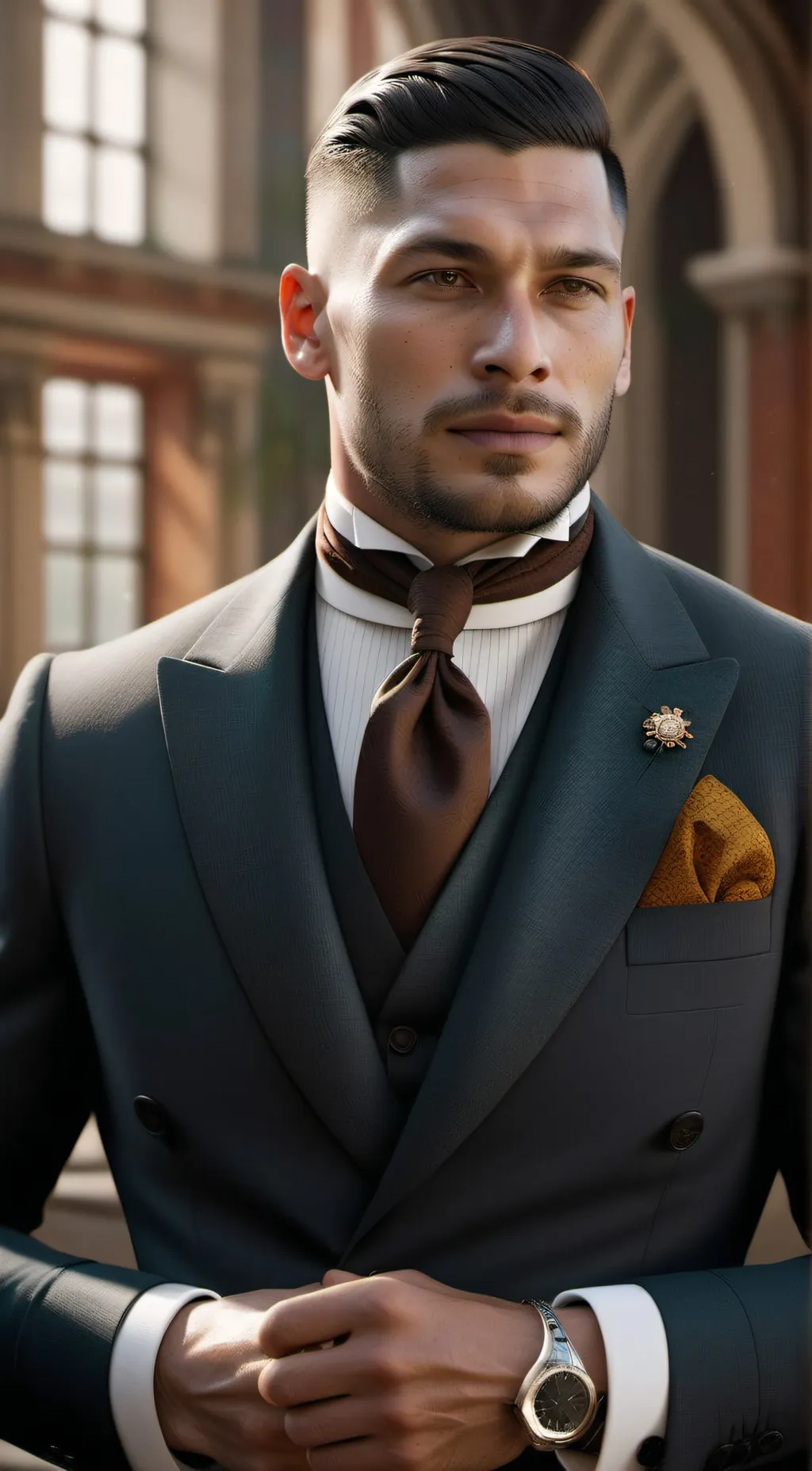 ai character: William Blackwood background