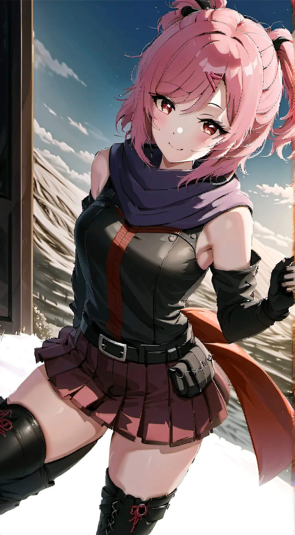 ai character: Natsuki  background