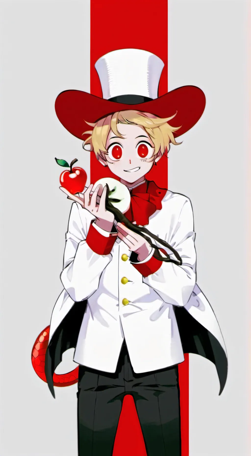 ai character: Lucifer again background