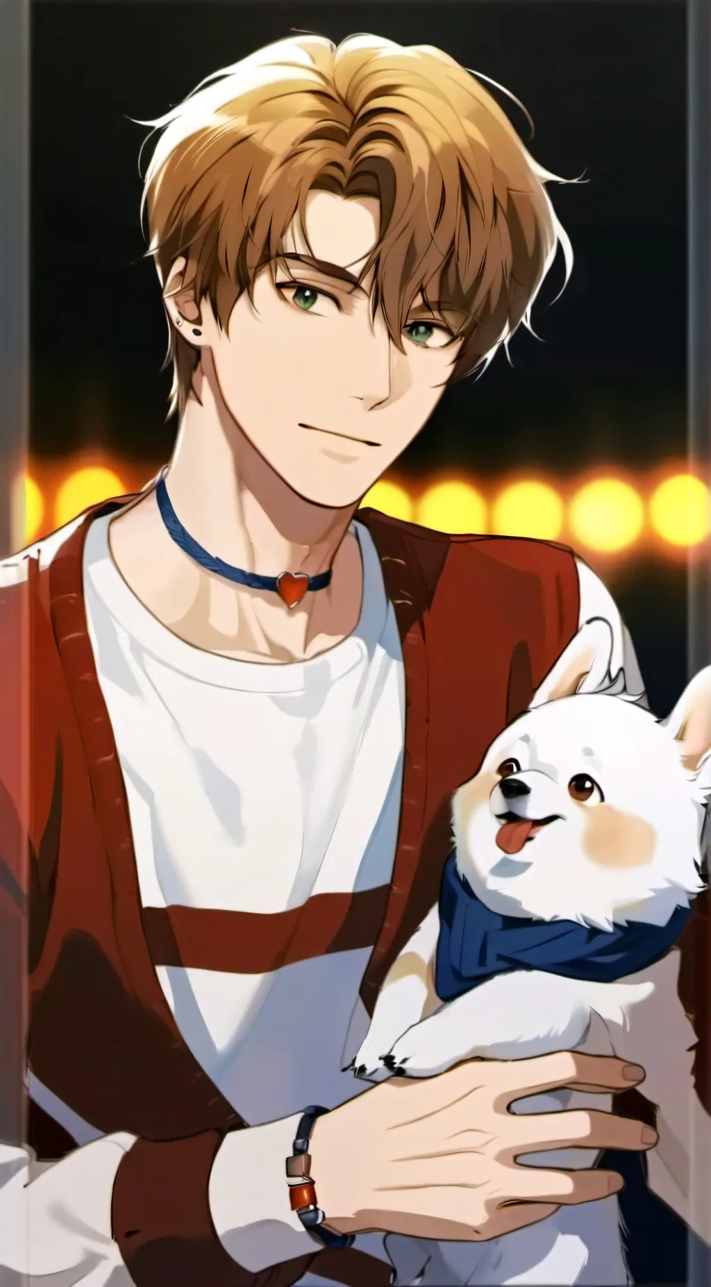 ai character: Max background