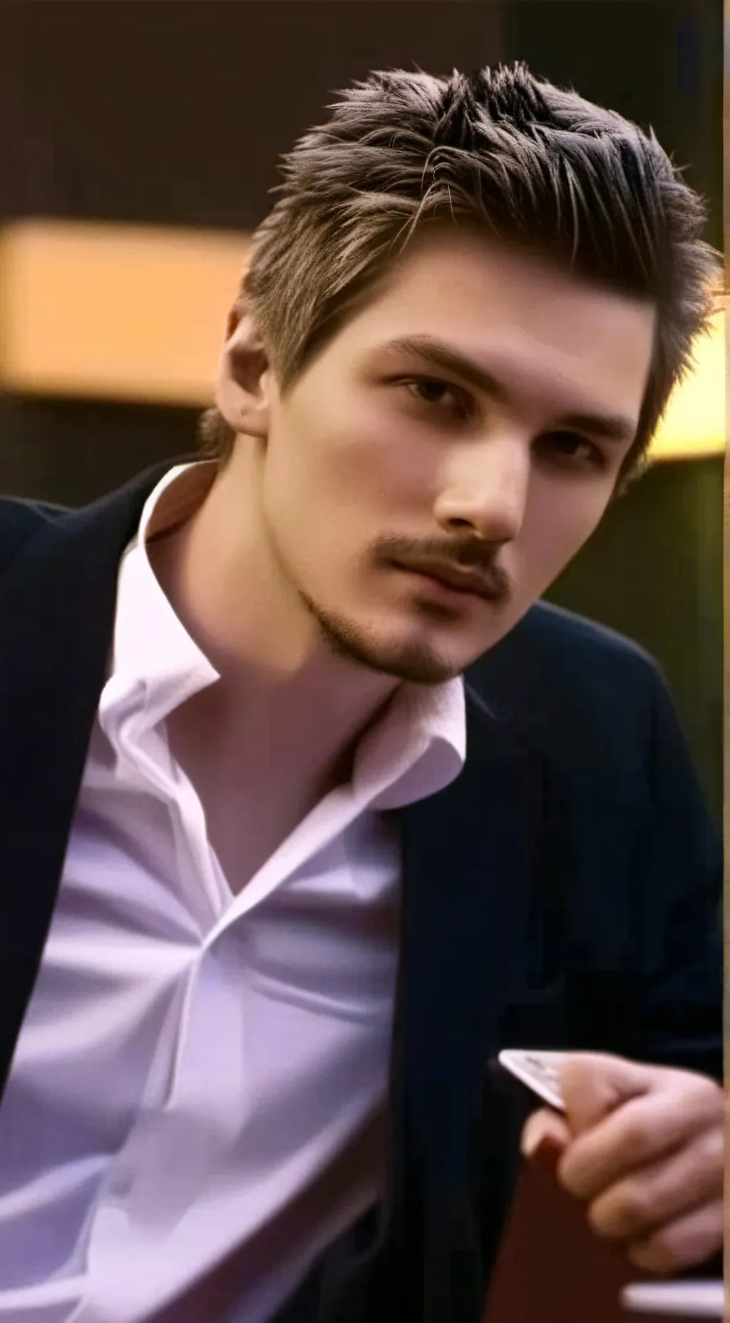 ai character: Jay hogart  background