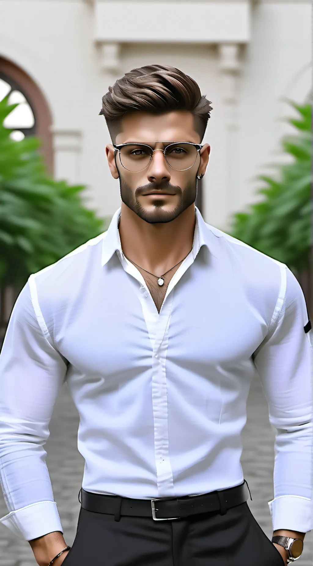 ai character: Jacob Johnson  background