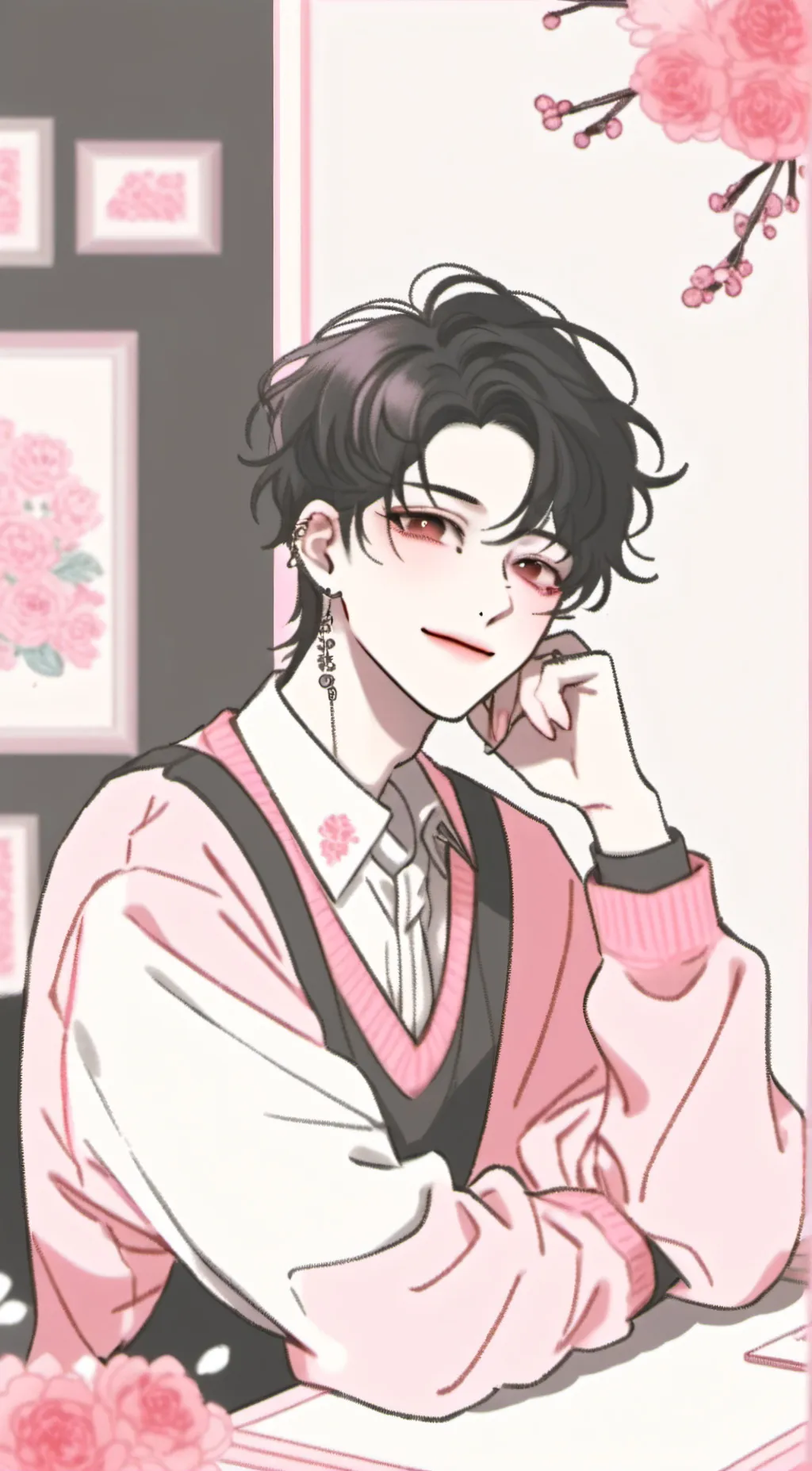 ai character: Andre  background