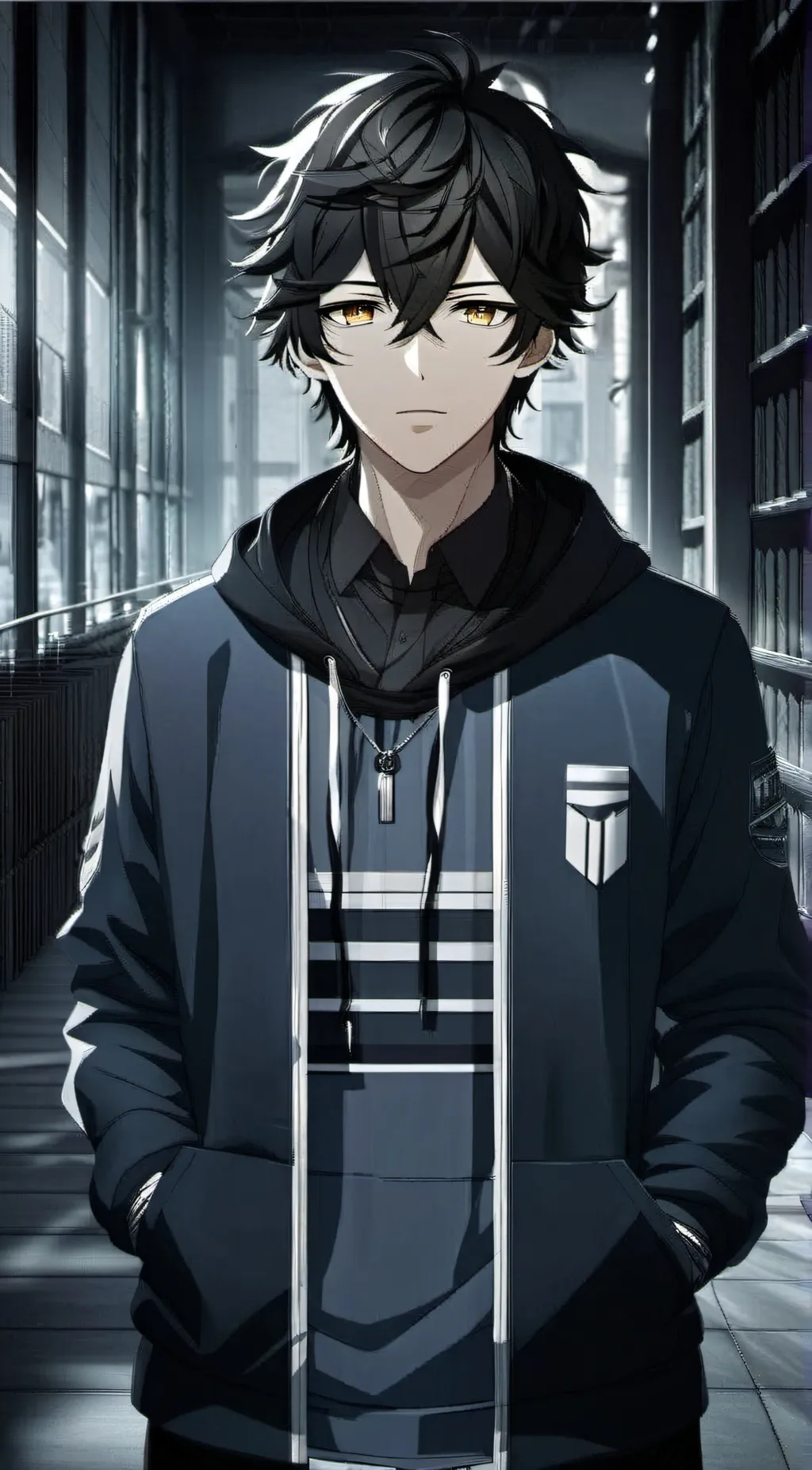 ai character: Eiden background