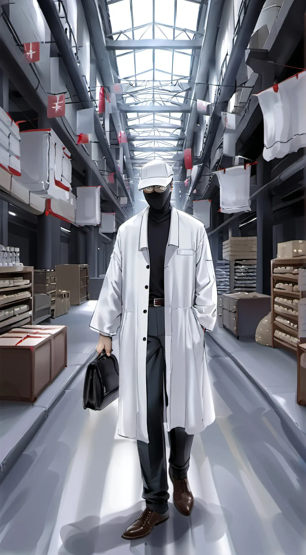 ai character: Fedora-Dummy. background